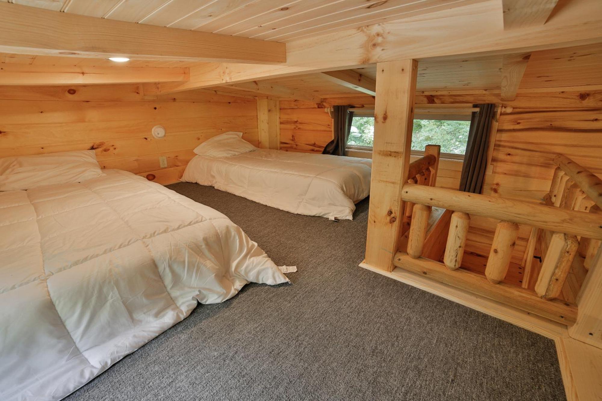 שאטאנוגה Ryon Tiny Home Cabin City-Side Rustic Retreat מראה חיצוני תמונה