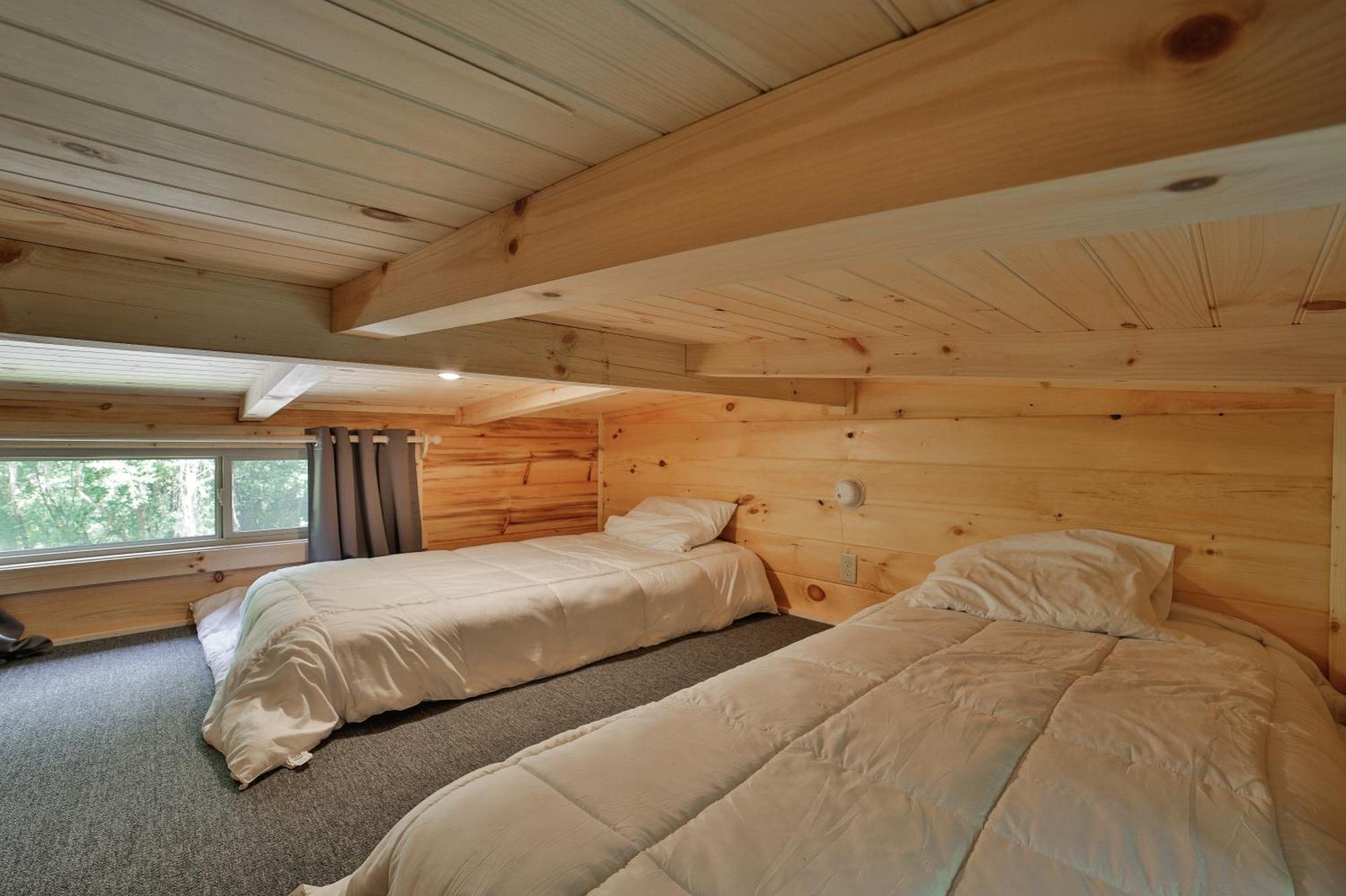 שאטאנוגה Ryon Tiny Home Cabin City-Side Rustic Retreat מראה חיצוני תמונה